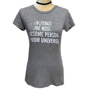 NWOT Grey Graphic TShirt for Women Size M